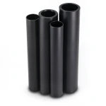 مواسير HDPE PE 80 ضغط 16 بار قطر خارجي 140 مم سمك 15.7 مم لون أسود
