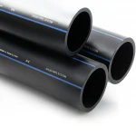 أنابيب HDPE السعودي  PE 80 ضغط 8 بار قطر خارجي 40 مم سمك 2.4 مم لون اسود