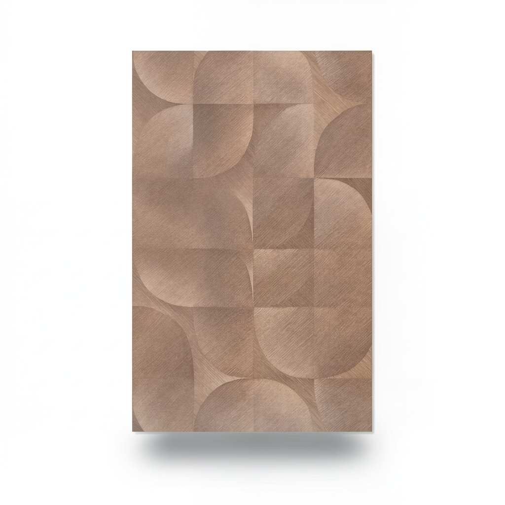 Geometric Wallpaper 10x0.53 m Brown, Model 10392-11