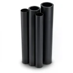 مواسير HDPE PE 80 ضغط 16 بار قطر خارجي 180 مم سمك 20.1 مم لون أسود