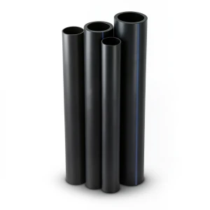 مواسير HDPE PE 100 ضغط 20 بار قطر خارجي 180 مم سمك 20.1 مم لون أسود