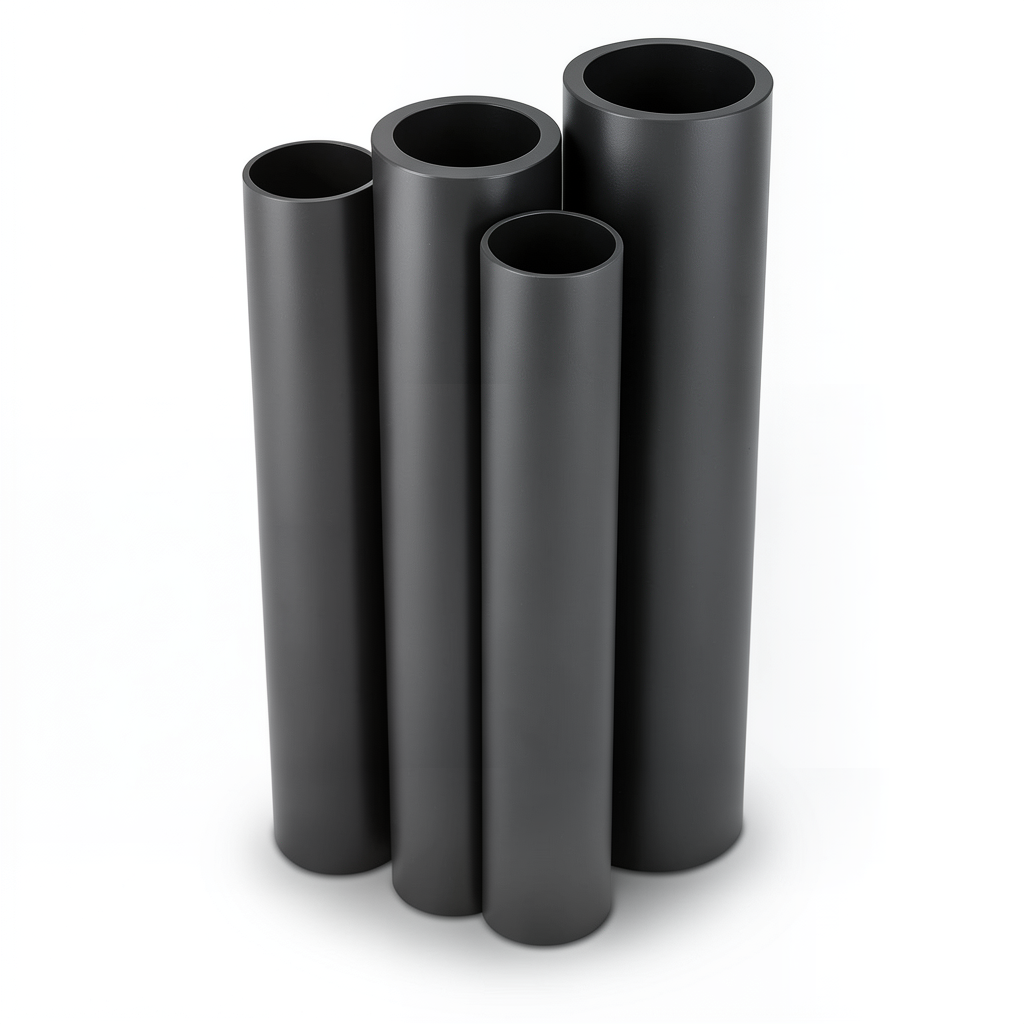 مواسير HDPE الراجحي PE 80 ضغط 16 بار قطر خارجي 225 مم سمك 25.2 مم أسود
