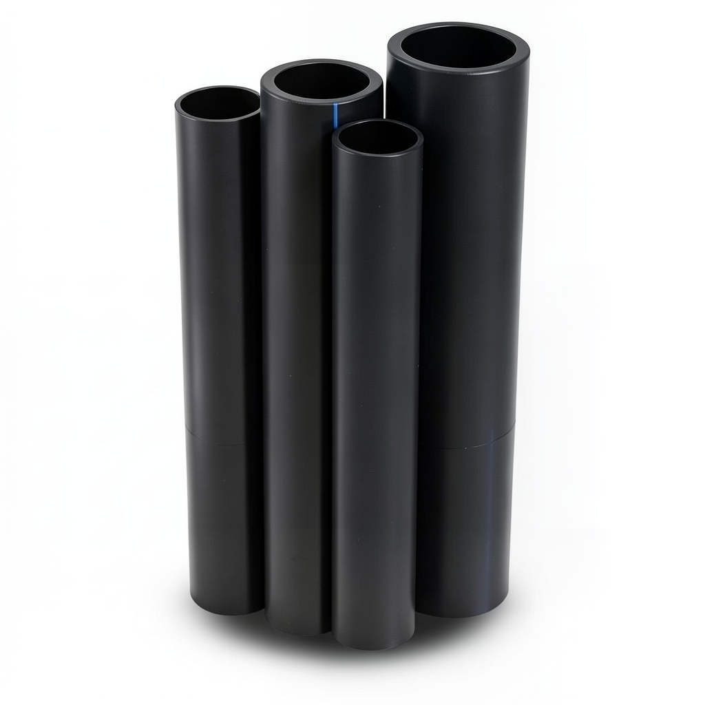 مواسير HDPE الراجحي PE 100 ضغط 20 بار قطر خارجي 225 مم سمك 25.2 مم لون أسود