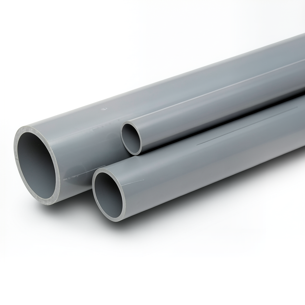 UPVC Pipes Outside Diameter 160 mm Thickness 3.2 mm Gray Colour