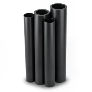 أنابيب HDPE PE 80 ضغط 16 بار قطر خارجي 280 مم سمك 31.3 مم لون أسود