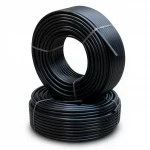 أنابيب HDPE الراجحي  PE 80 ضغط 12.5 بار قطر خارجي 63 مم سمك 5.8 مم لون اسود