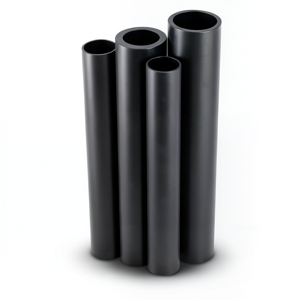 مواسير HDPE الراجحي PE 100 ضغط 20 بار قطر خارجي 280 مم سمك 31.3 مم لون أسود