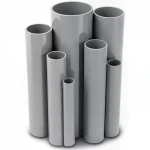 UPVC Pipes Modern Technology Nominal Pressure 10 Bar Outside Diameter 160 mm Thickness 7.7 mm Gray Colour