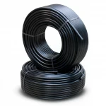 أنابيب HDPE الراجحي  PE 80 ضغط 12.5 بار قطر خارجي 75 مم سمك 6.8 مم لون اسود