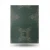 Italian wallpaper, dark green color, patterned design, size 10 m x 0.70 m, model 13034