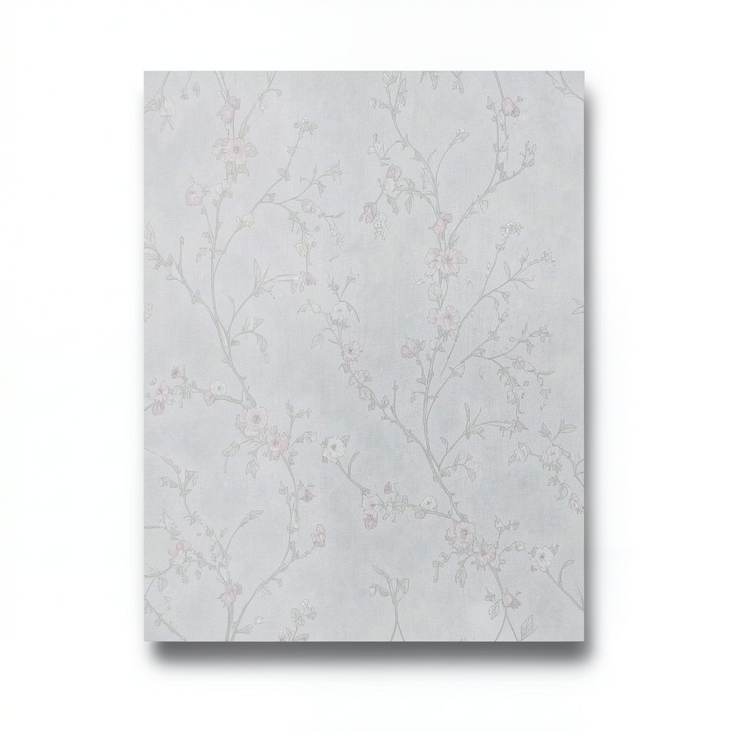 Italian Wall Decoration 10m x 0.73m Pale Grey, Model 27052