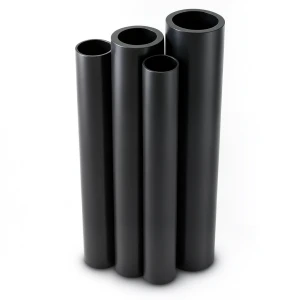 HDPE Pipes PE 100 Pressure 20 Bar Outside Diameter 355 mm Thickness 39.7 mm Black