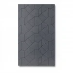 German Wall Decoration, Dark Grey, Length 10 m, Width 0.53 m, Model 10062-37