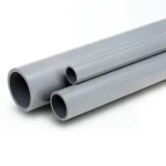 مواسير UPVC قطر خارجي 125 مم سمك 2.5 مم لون رمادي