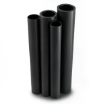 مواسير HDPE PE 80 ضغط 16 بار قطر خارجي 450 مم سمك 50.3 مم لون أسود