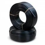 أنابيب HDPE الراجحي  PE 80 ضغط 12.5 بار قطر خارجي 125 مم سمك 11.4 مم لون اسود