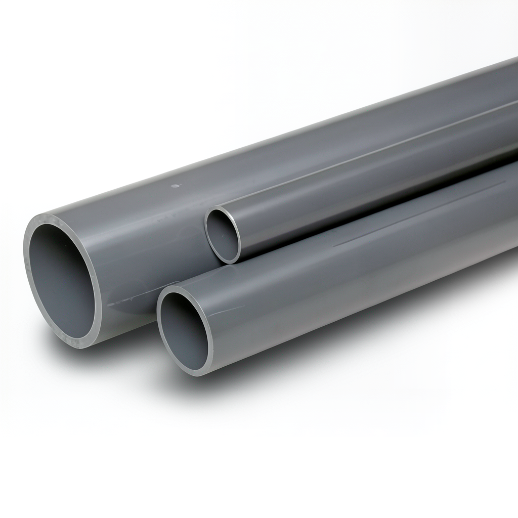 مواسير UPVC ضغط اسمي 10 بار قطر خارجي 40 مم سمك 1.9 مم