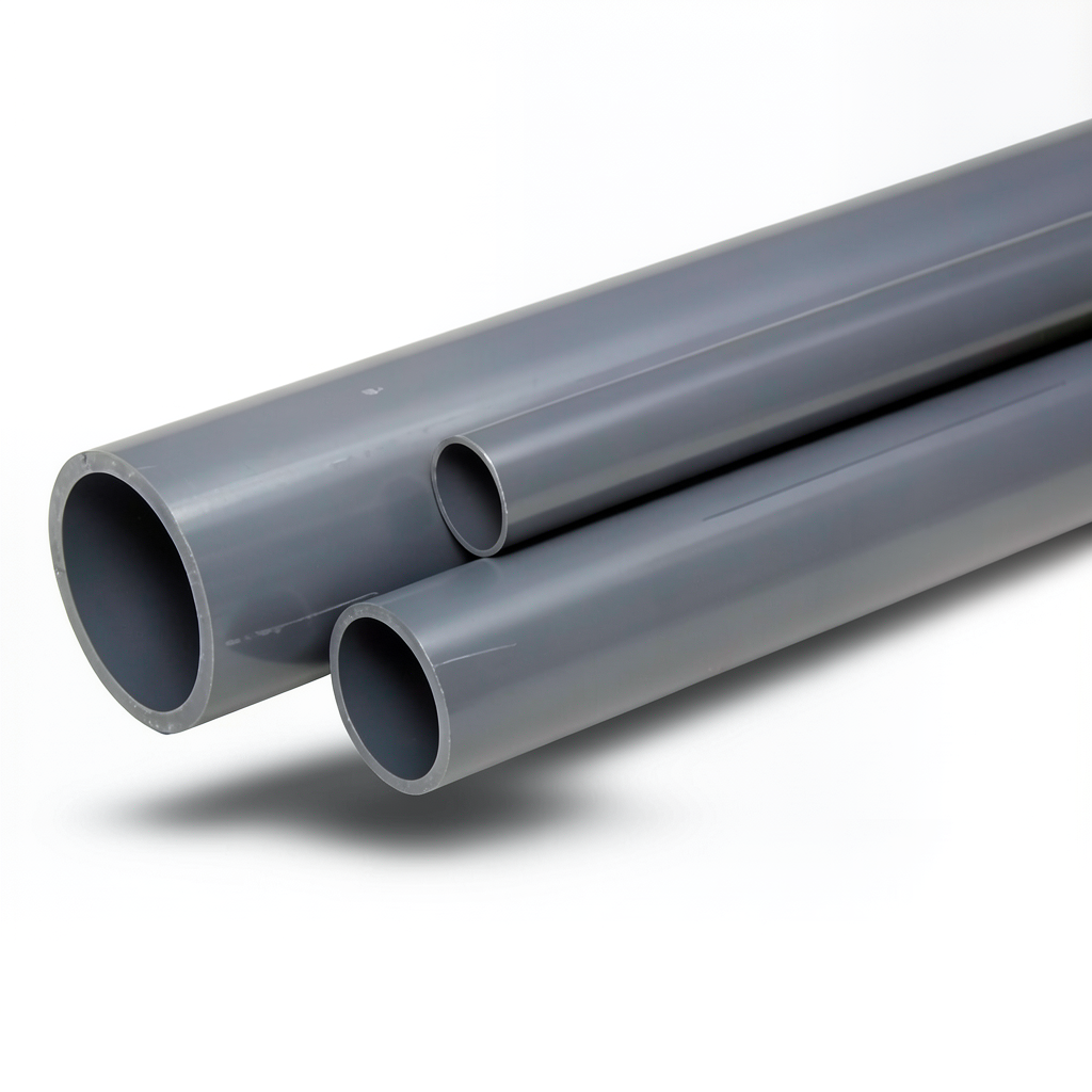 مواسير UPVC ضغط 12.5 بار قطر خارجي 25 مم سمك 1.5 مم
