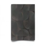 ورق جداري هندسي 10 × 0.53 م بني غامق موديل 10392-15