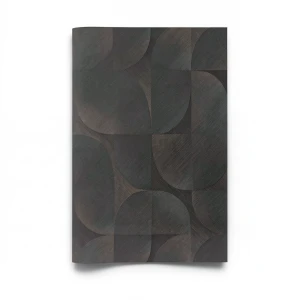 Geometric Wallpaper 10x0.53 m Dark Brown, Model 10392-15