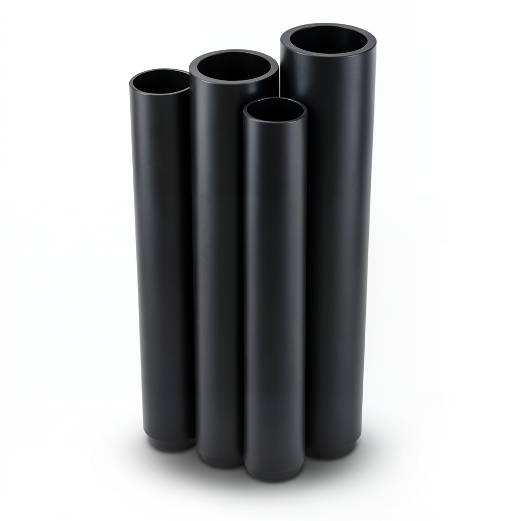 Al-Rajhi HDPE Pipes PE 80 Pressure 16 Bar Diameter 160 mm Thickness 17.9 mm Black