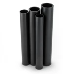 مواسير HDPE PE 100 ضغط 20 بار قطر خارجي 160 مم سمك 17.9 مم لون أسود