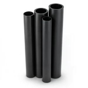 HDPE Pipes PE 100 Pressure 20 Bar 160 mm OD Thickness 17.9 mm Black
