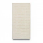 Patterned wall paper, length 10 m, width 0.70 m, light beige color, model 13037
