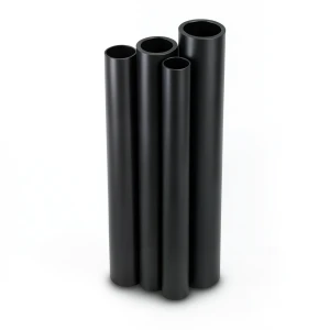 HDPE Pipes PE 80 Pressure 16 Bar Outside Diameter 200 mm Thickness 22.4 mm Black