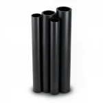 مواسير HDPE الراجحي PE 80 ضغط 5 بار قطر خارجي 180 مم سمك 6.9 مم لون اسود