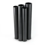 HDPE Pipes PE 100 Pressure 20 Bar Outside Diameter 200 mm Thickness 22.4 mm Black