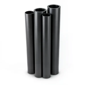 HDPE Pipes PE 100 Pressure 20 Bar Outside Diameter 200 mm Thickness 22.4 mm Black