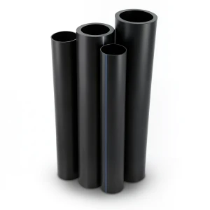 Al-Rajhi HDPE Pipes PE 80 Pressure 16 Bar Outside Diameter 225 mm Thickness 25.2 mm Black