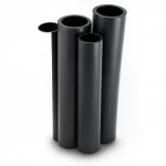 مواسير HDPE الراجحي PE 80 ضغط 5 بار قطر خارجي 200 مم سمك 7.7 مم لون اسود