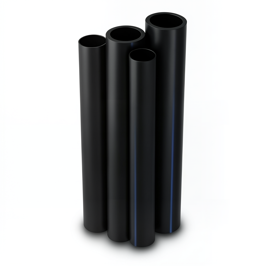 مواسير HDPE الراجحي PE 100 ضغط 20 بار قطر خارجي 225 مم سمك 25.2 مم لون أسود