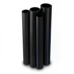 مواسير HDPE الراجحي PE 100 ضغط 20 بار قطر خارجي 225 مم سمك 25.2 مم لون أسود