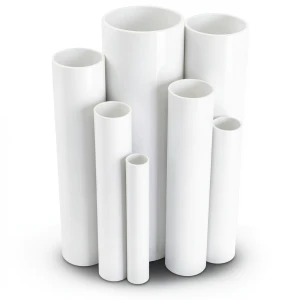 مواسير UPVC ضغط اسمي 16 بار قطر خارجي 20 مم سمك 1.5 مم لون أبيض