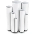 مواسير UPVC ضغط 16 بار قطر خارجي 25 مم سمك 1.9 مم لون أبيض
