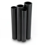 مواسير HDPE PE 80 ضغط 16 بار قطر خارجي 180 مم سمك 20.1 مم لون أسود