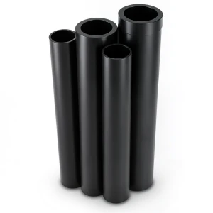 مواسير HDPE PE 100 ضغط 20 بار قطر خارجي 180 مم سمك 20.1 مم لون أسود
