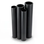 HDPE Pipes PE 100 Pressure 20 Bar Outside Diameter 200 mm Thickness 22.4 mm Black