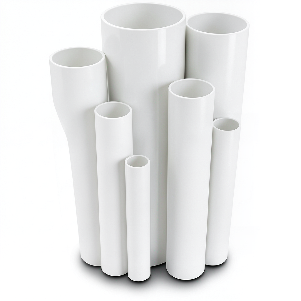 UPVC Pipes Pressure 16 Bar Outside Diameter 63 mm Thickness 4.7 mm White
