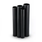 مواسير HDPE PE 80 ضغط 16 بار قطر خارجي 400 مم سمك 44.7 مم لون أسود