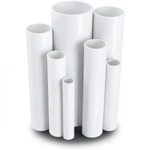مواسير UPVC ضغط 10 بار قطر خارجي 25 مم سمك 1.5 مم لون أبيض