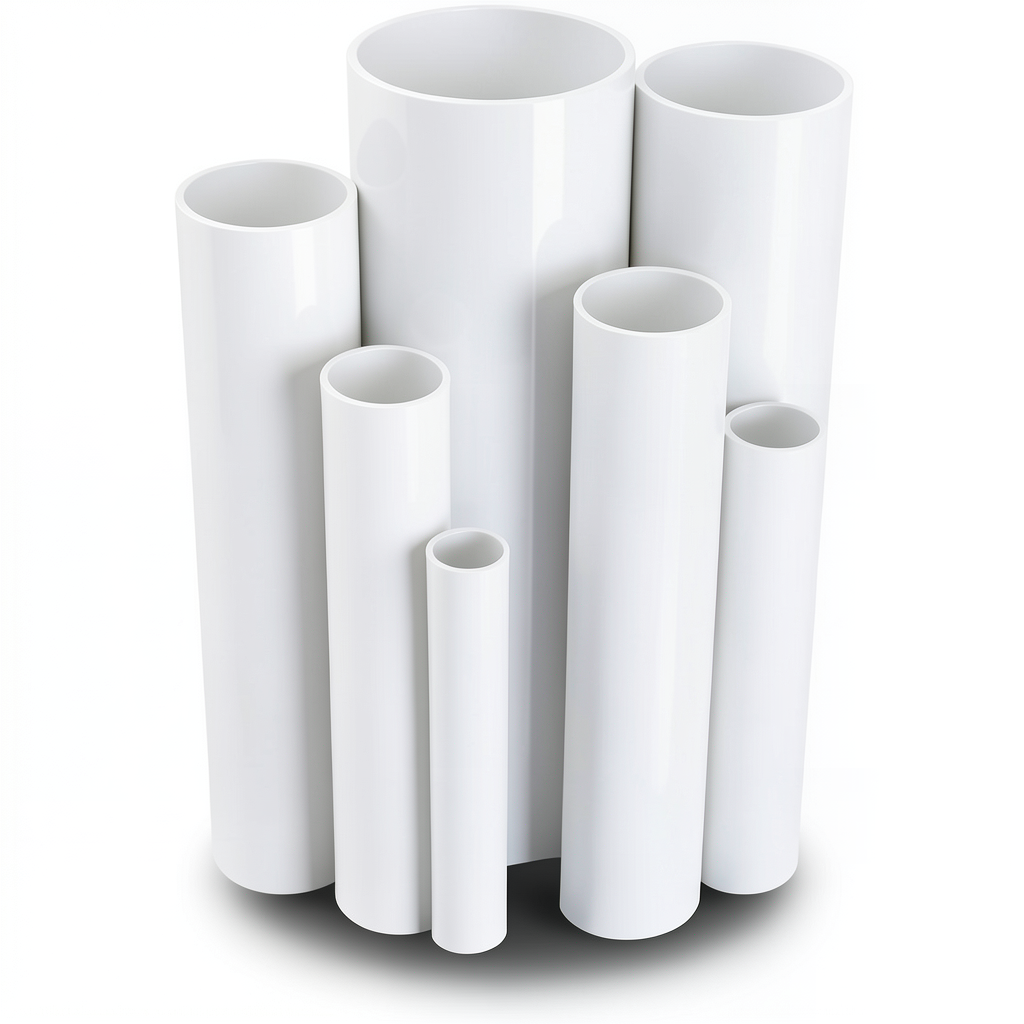 UPVC Pipes Pressure 10 Bar Outside Diameter 25 mm Thickness 1.5 mm White