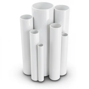 مواسير UPVC ضغط اسمي 10 بار قطر خارجي 32 مم سمك 1.8 مم لون أبيض