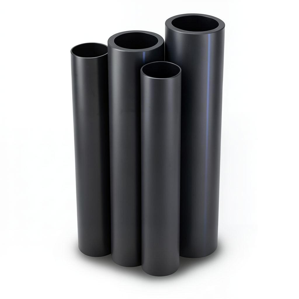مواسير HDPE الراجحي PE 100 ضغط 20 بار قطر خارجي 225 مم سمك 25.2 مم لون أسود
