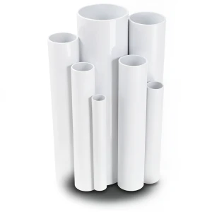مواسير UPVC ضغط 10 بار قطر خارجي 40 مم سمك 1.9 مم لون أبيض