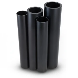 مواسير HDPE PE 80 ضغط 16 بار قطر خارجي 450 مم سمك 50.3 مم لون أسود