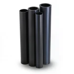 مواسير HDPE PE 100 ضغط 20 بار قطر 450 مم سمك 50.3 مم لون أسود